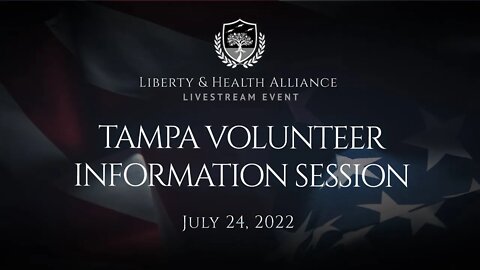 Tampa Volunteer Information Meeting