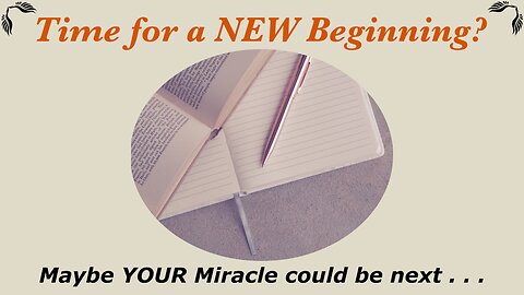 Time for a New Beginning? / WWY L41