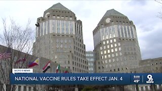 OSHA vaccine rules take effect Jan. 4