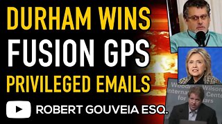 Durham Wins FusionGPS Emails