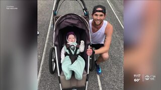 Tampa dad sets world record for fastest mile while pushing a stroller