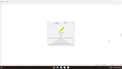 How to install Gedit on a Chromebook