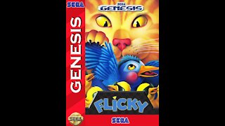 Flicky Sega Mega Drive Genesis Review