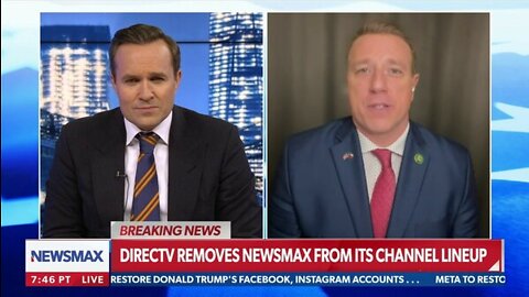 DirectTV has dropped Newsmax from their channel lineup in a case of conservative discrimination