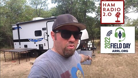 VLOG - Setting Up Camp for Field Day 2022
