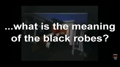 …What is the meaning of the black robes?