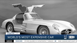 Rare 1955 Mercedes SLR Coupe sold for record $142 million