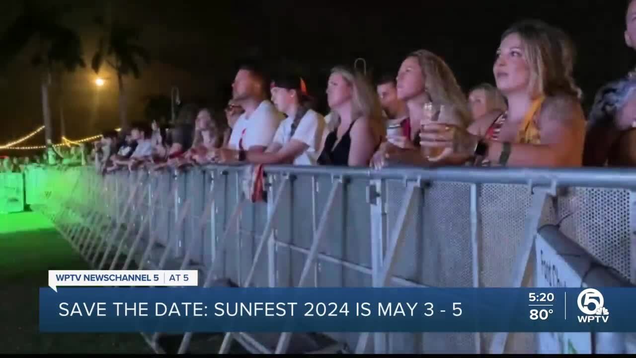 Date set for SunFest 2024