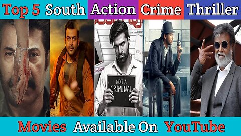 Top 5 South Murder Mystery Thriller Movies In Hindi Dubbed | South Mystery Suspense Thriller Movies
