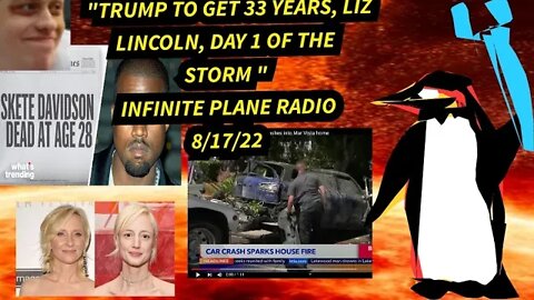 "TRUMP to get 33 YEARS in PRISON, DAY ONE OF THE STORM" INFINITE PLANE RADIO 8/17/22