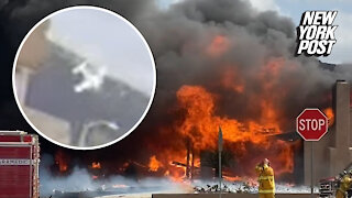 Horrifying video captures California plane crash that killed doctor, UPS driver