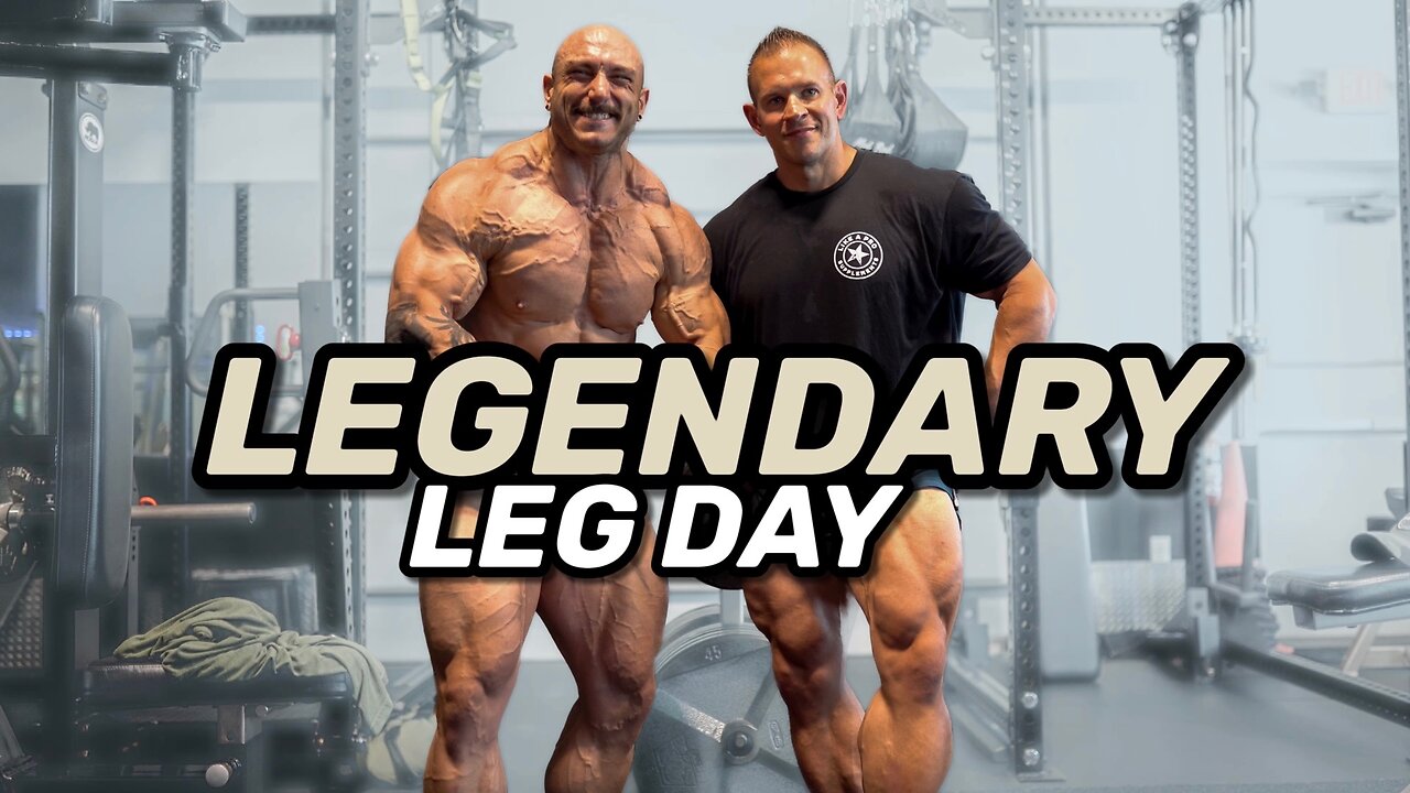 LEGENDARY LEG DAY IFBB Pro VS Active US Army