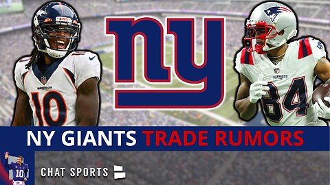 MAJOR NY Giants Trade Rumors: 8 Wide Receivers The Giants Could Trade For | NFL Trade Deadline