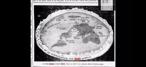 NEWSPAPER ARTICLES ON FLAT EARTH 1800s —1960’s