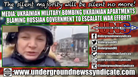 Ukrainian Military Bombing Ukrainian Apartments Blaming Russian Government to Escalate War Effort!
