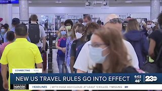 Stricter rules for international airline passengers traveling to U.S. goes into effect