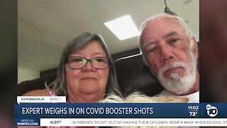 Expert weighs in on covid booster shots