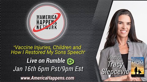 America Happens interviews Tracy Slepcevic a Mother Who Reversed Her Son's Autism