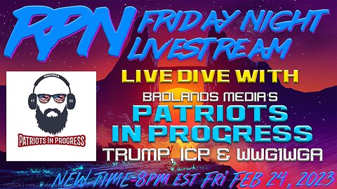 Live Dive with Patriots in Progress on Fri. Night Livestream