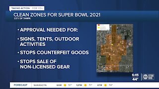 Super Bowl 'Clean Zones' will affect businesses and fans
