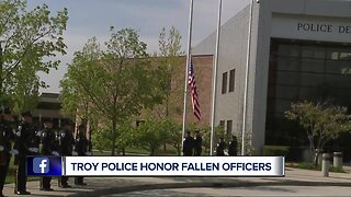 Troy police honor fallen officers