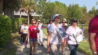 Fort Myers families walk for military suicide awareness