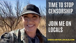 Time to stop big tech censorship: Join me on Locals!