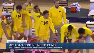 Michigan Basketball continues to climb entering March
