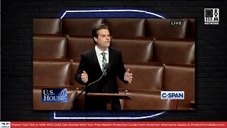 Matt Gaetz Calls Out Kevin McCarthy On The House Floor Again | Epic One-Liner