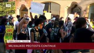 Protests continue in Milwaukee