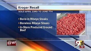 Kroger recall alert: Ribeye and ground beef products
