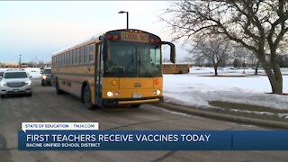 RUSD teachers receive vaccine Wednesday