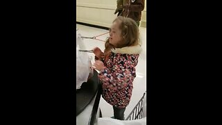 Little Girl With Special Needs Tells Cashier 'I Love You' After He Lets Her Bag Groceries