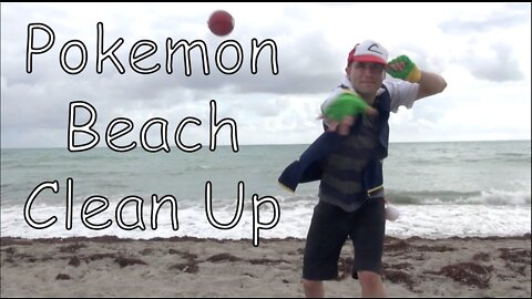 Pokemon Beach Clean Up
