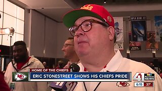 Chiefs super fan Eric Stonestreet revels in Super Bowl run