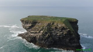 Stunningly unique Bishop’s Island in Ireland captured by drone
