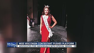 Miss Wisconsin contestant supporting those with special needs