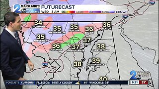 Snow Showers Wednesday Morning