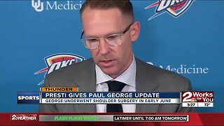 Sam Presti Gives Paul George Update