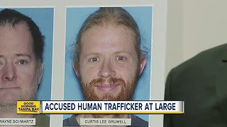 Accused human trafficker at large, 6 arrested
