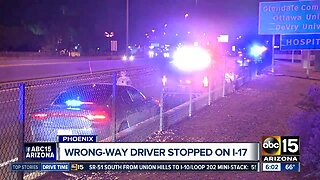 DPS: Troopers stop wrong-way driver on I-17 Wednesday morning