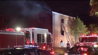 7 people rescued from apartment fire on East 143rd Street in Cleveland