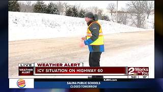 Crews working to clear Eastern Oklahoma roads (part 1)