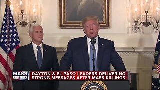 Trump to visit El Paso and Dayton following shootings