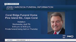 Former council member John Carioscia to be laid to rest