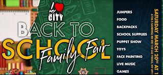Back to school family fair helps you get school supplies