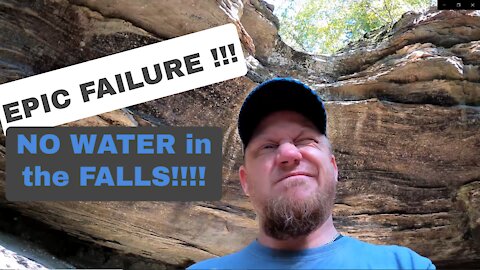 Epic Failure searching for this hidden waterfall. Tea Kettle Falls Eureka Spring, Arkansas