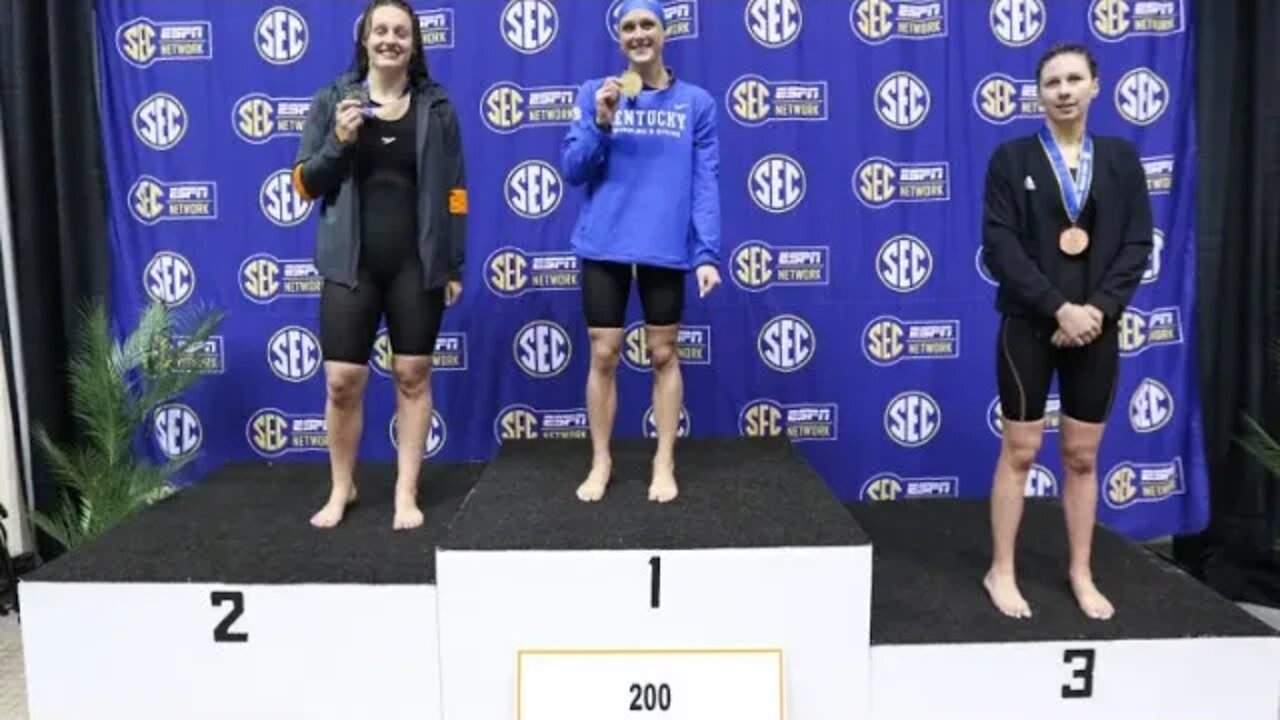 Riley Gaines NCAA/ US Olympic Swimmer Freedom Rally Title 9