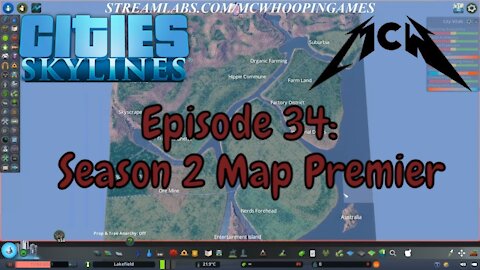 Cities Skylines Episode 34: Season 2 Map Premier