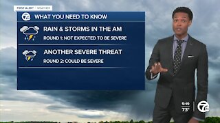 Severe weather possible this weekend